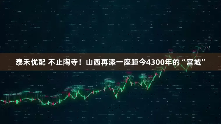 泰禾优配 不止陶寺!山西再添一座距今4300年的“宫城”